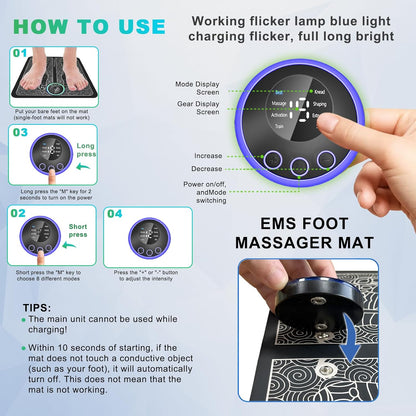 EMS Foot Massage Pad - DealIndigo.com